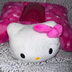Sanrio HELLO KITTY Dream Lites Pillow Pets Plush NightLight Projector 2013 Works
